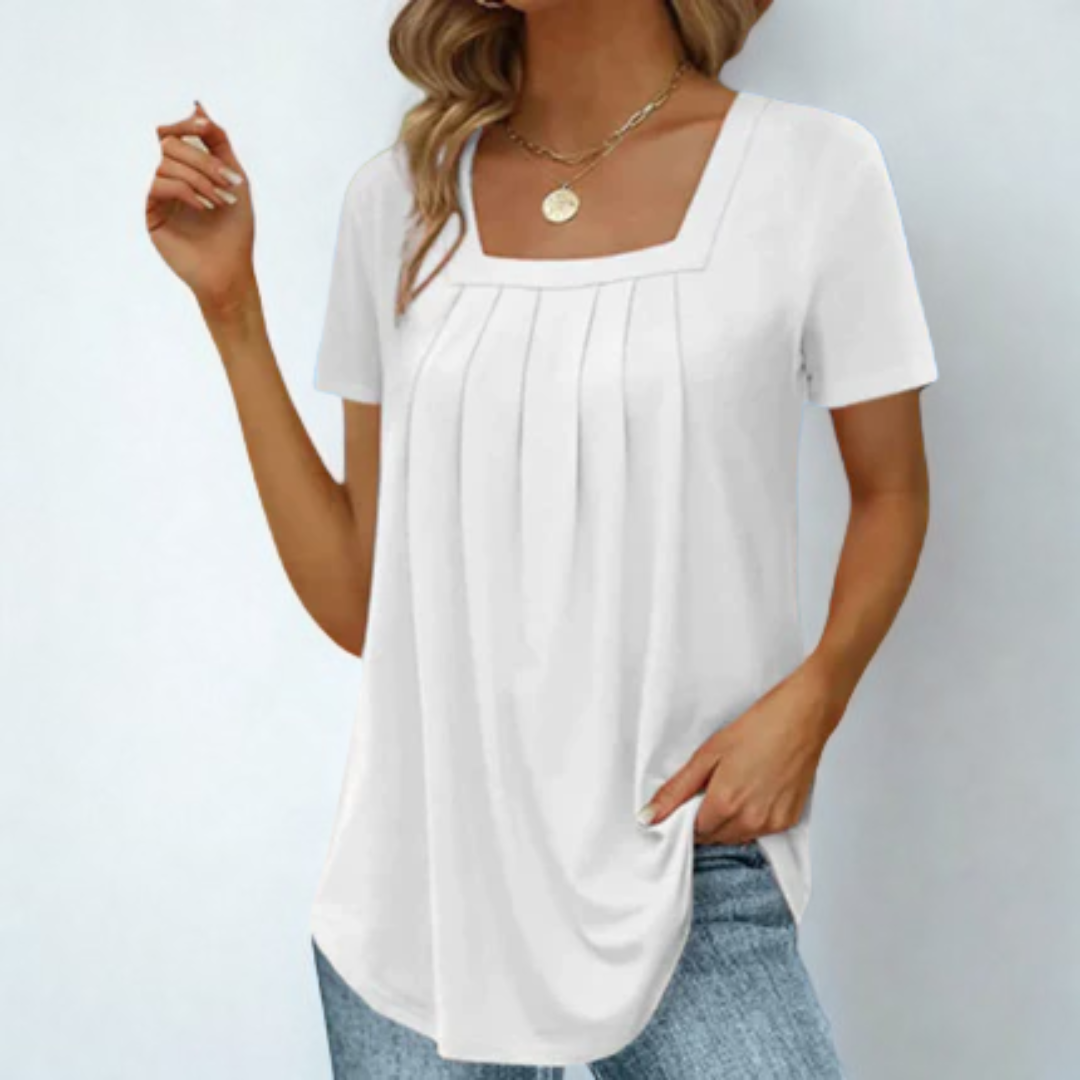 Adela - Elegantní top s krytím bříška