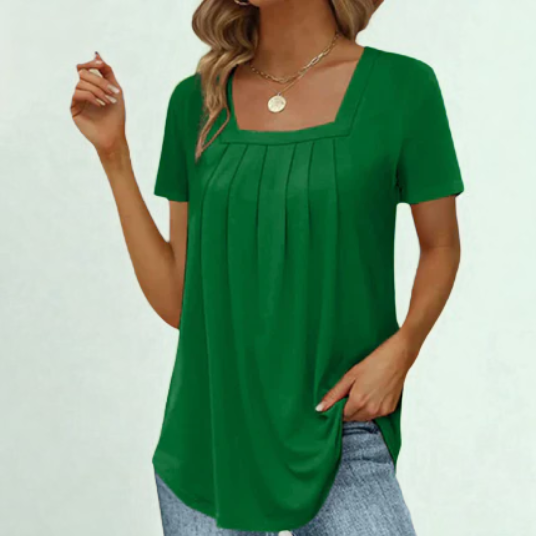 Adela - Elegantní top s krytím bříška