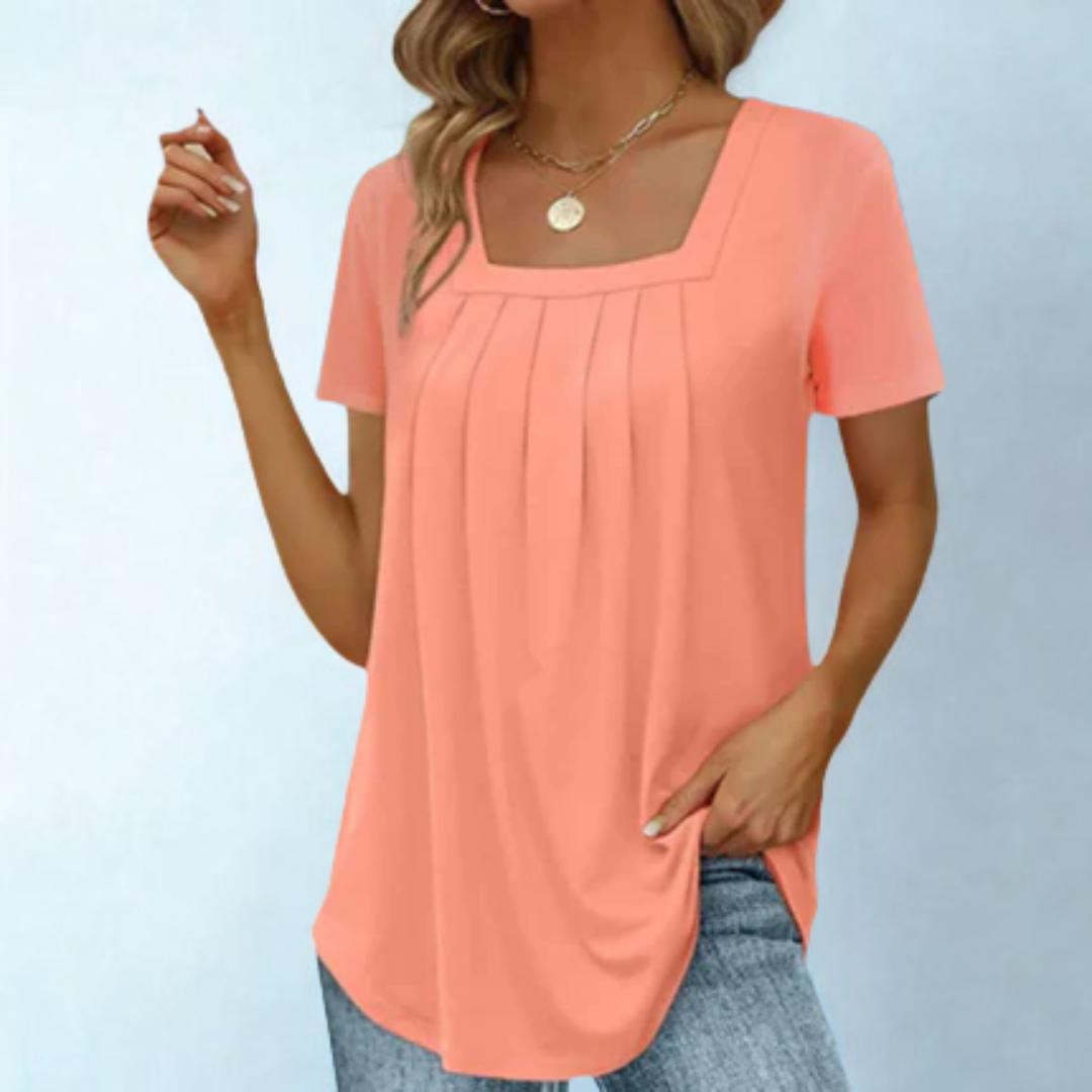 Adela - Elegantní top s krytím bříška