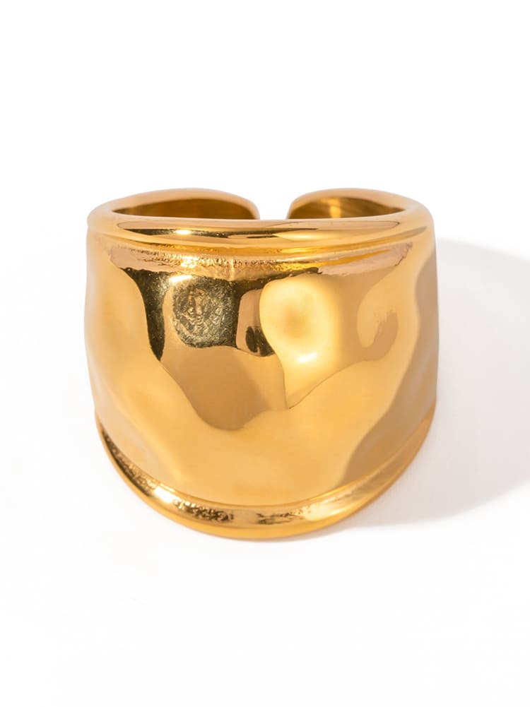 Přehnané Rty Dvoustranný Prsten