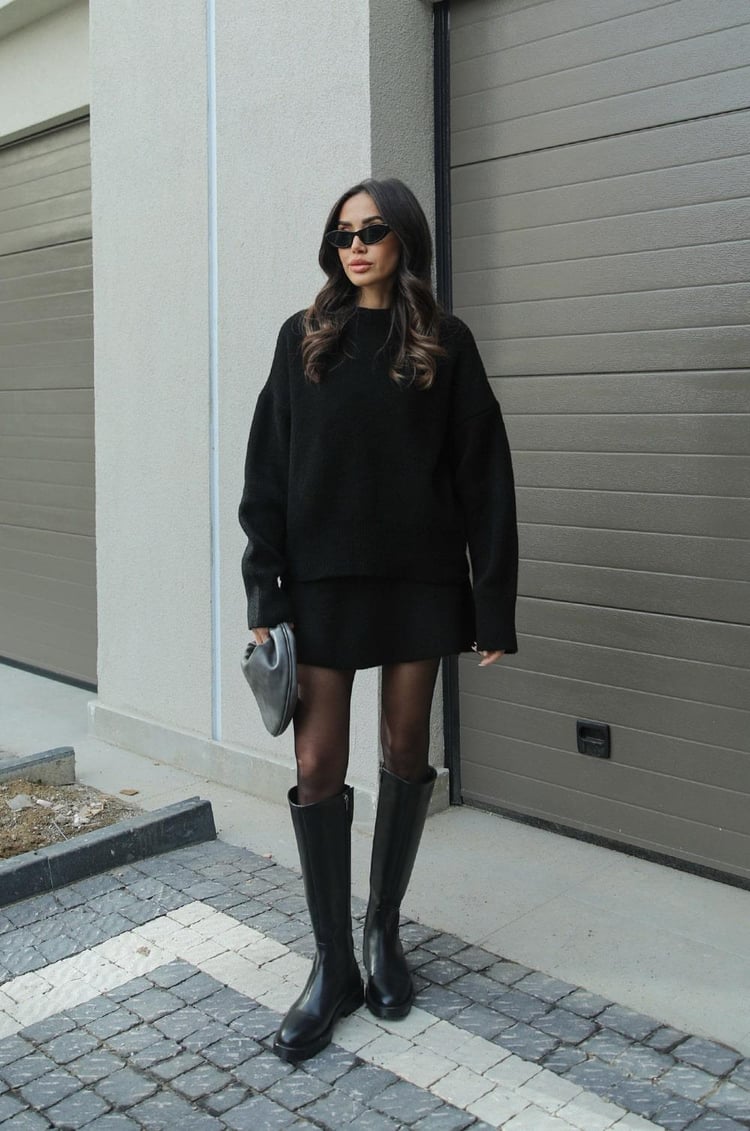 Emma | Hřejivý pletený komplet